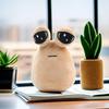 Pou Alien Plush Toy 22cm Cartoon Anime Stuffed Animal Pet for Kids, Bedroom Decor, Birthday Christmas Gift for Boys Girls Fans