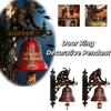 Resin Material Krampus Decorative Ornament Resin Decorative Hanging Bells  Halloween Decoration