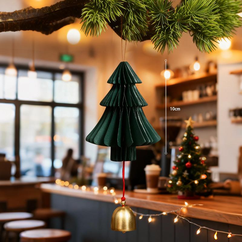 Большое елочное украшение 3D сотовый шар складная бумажная елка Navidad украшения настольный подвесной рождественский декор