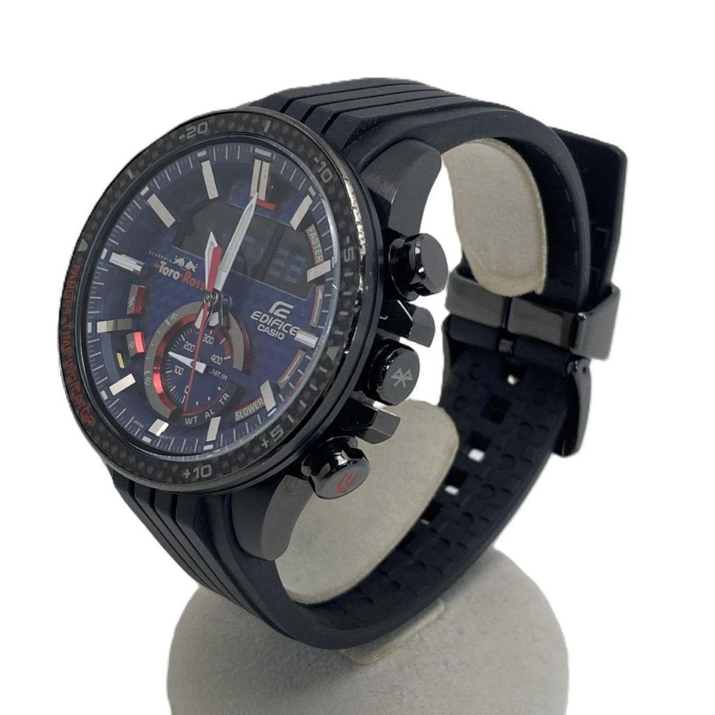 Б/у Мужские часы CASIO Edifice Toro Rosso Limited Edition ECB-800TR-2AJR с солнечной батареей