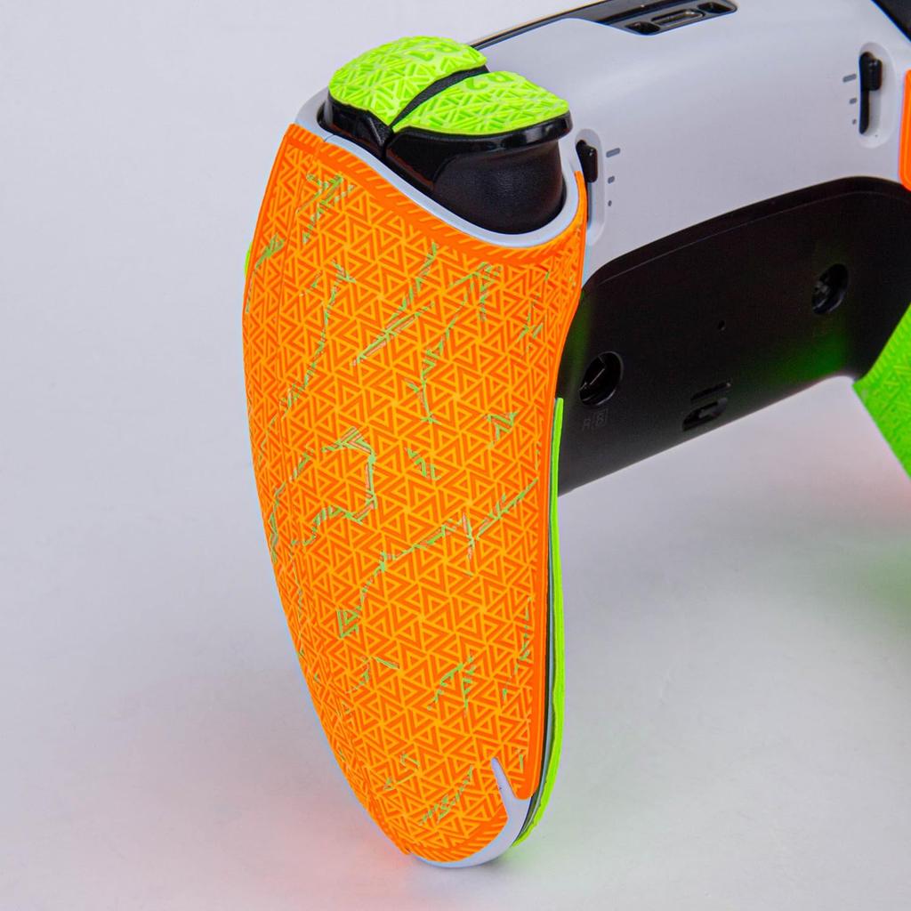 TALONGAMES PS5 DualSense Edge Controller Grip Elite with Enhanced Grip and Button Colorful Innovative No Grip Sticker Skin Kit for PlayStation 5