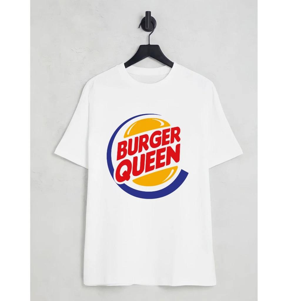 Burger Queen Funny Retro Graphic T-Shirt