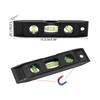 Portable Spirit Level, Magnetic Torpedo Level, 6-inch, Multi-Function Design, for Furniture Placement/Wall-Mounted Adjustment, ABS Shock-Resistant, Po