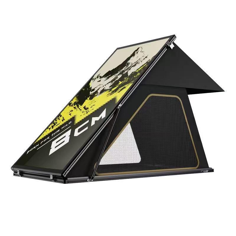 Ultra-thin 8cm Aluminum Alloy Automatic Hard Shell Car Roof Tent for Outdoor Camping