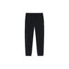 Running Series Solid Color Mid-Waist Tapered Knit Sports Pants Men Bottoms Basic-Black 152415509-1