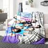 Music Box Adventure Flannel blanket, soft and warm, suitable for beds and sofas, all seasons, portable travel blanket. 0730137