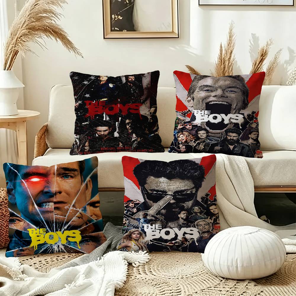 The Boys Classic movies Office Cushion Pillowcase Car Cushion CoverXCM Lumbar Pillowcase Sofa Pillowcover