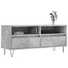 VidaXL TV Stand Concrete Grey 100x34.5x44.5 Cm Engineered Wood 831240