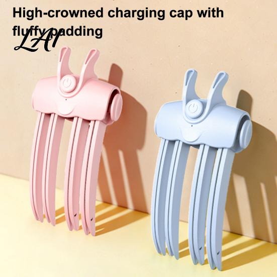 Wireless Hair Root Volumizer 2Pcs Heated Volume Clip Electric Crimper 3 Minute Lifting Safe Clip Comb for Flat Hair Dual Temperature USB