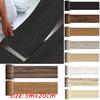20*300cm PVC Bedroom Floor Renovation Stickers Black Wood Texture Stickers Home Wall Decoration Stickers KTY