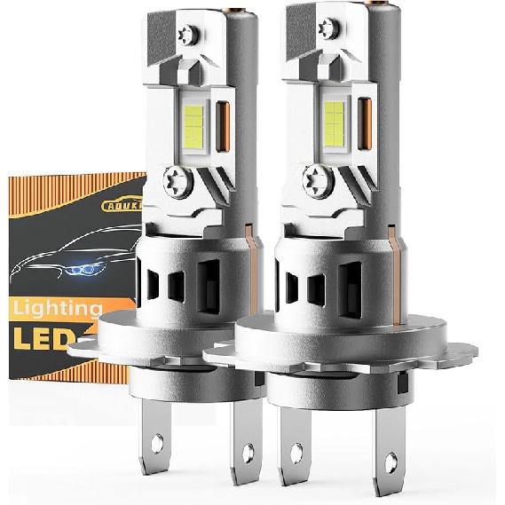 H11/H8/H9 Light Bulbs,Super Bright 6500K Cool White, Direct Replacement For Halogen Bulbs,High Visibility,70000H Lifespan, No Flicker