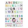 Moms Board Magnetic Play English Captain + Number, 1 Set, Alphabet (Captain 26P) + Clock Number (50P), Korea Best Toddler Puzzle