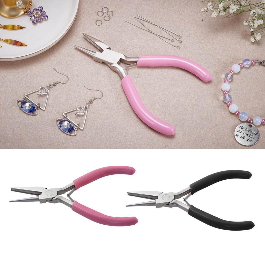 Стильные плоскогубцы для обмотки ювелирной проволоки, металлические плоскогубцы для бисероплетения, удобный и эффективный инструмент для изготовления ювелирных изделий