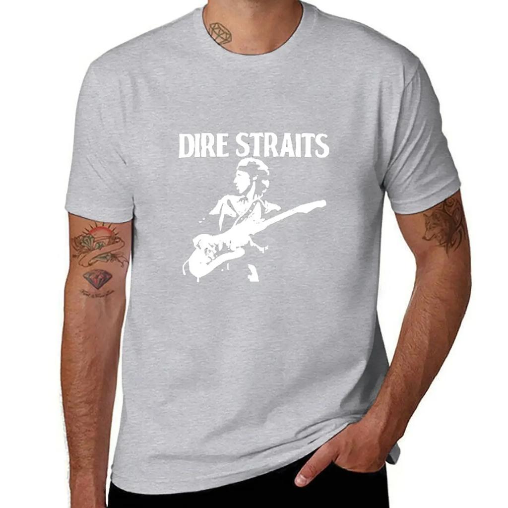 Футболка Dire Straits аниме футболки графические футболки уличная одежда футболки для мужчин