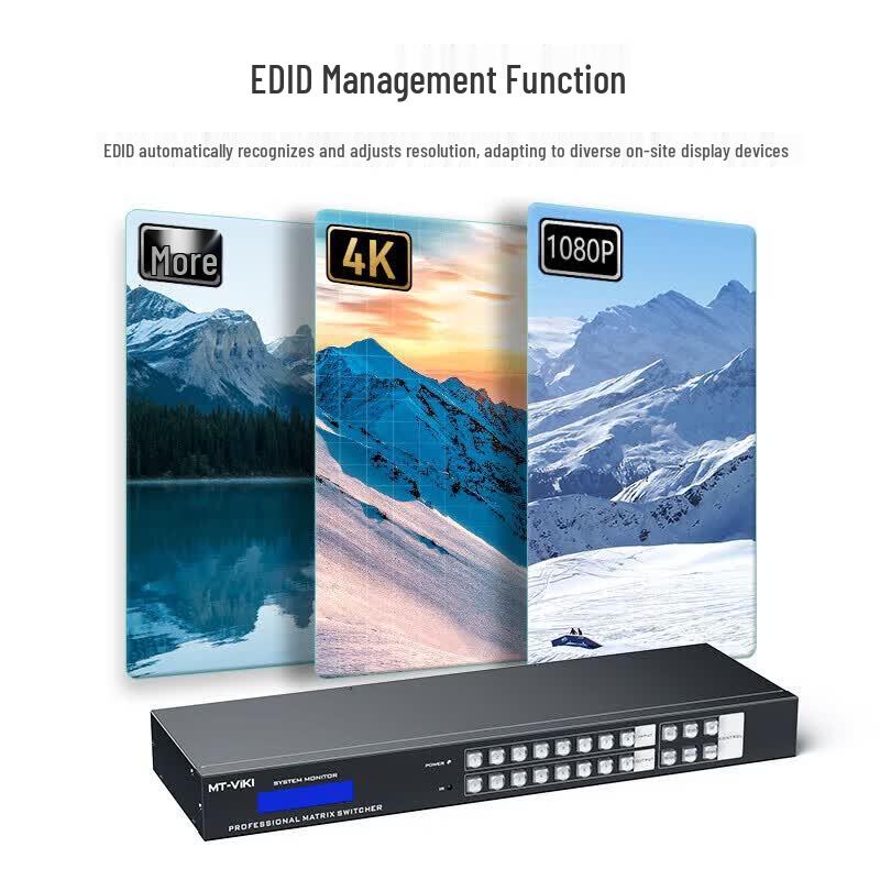 HDMI Матричные коммутаторы и процессоры MT-viki
