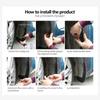 Mudguards FOR VW Volkswagen ID.6 X Crozz -2025 Fenders Car Mud Flaps Splash Guards ABS Black Exterior Modification Accessory