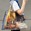 Eco-Friendly Foldable Large Capacity Shoulder Shopping Bag for Women