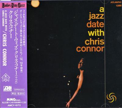 CD КРИС КОННОР - A Jazz Date With Chris Connor AMCY1072 Atlantic 1991 Япония Джаз Б/у