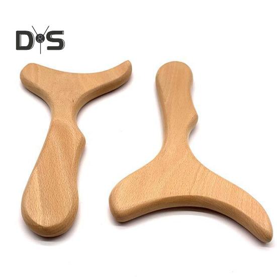 Деревянный терапевтический массажный инструмент, удобно держать, универсальное использование, снятие мышечного напряжения, удаление целлюлита, инструмент для моделирования тела
