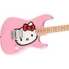 Limited Edition Hello Kitty Stratocaster with Gig Bag, Hello Kitty Graphic Pickguard, Maple Fretboard, Pink