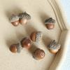 Dried Real Flowers & Materials: Pine Cones, Acorns, Cotton, Adhesives, Sunflowers - DIY Scented Floral Decor & Photography Props