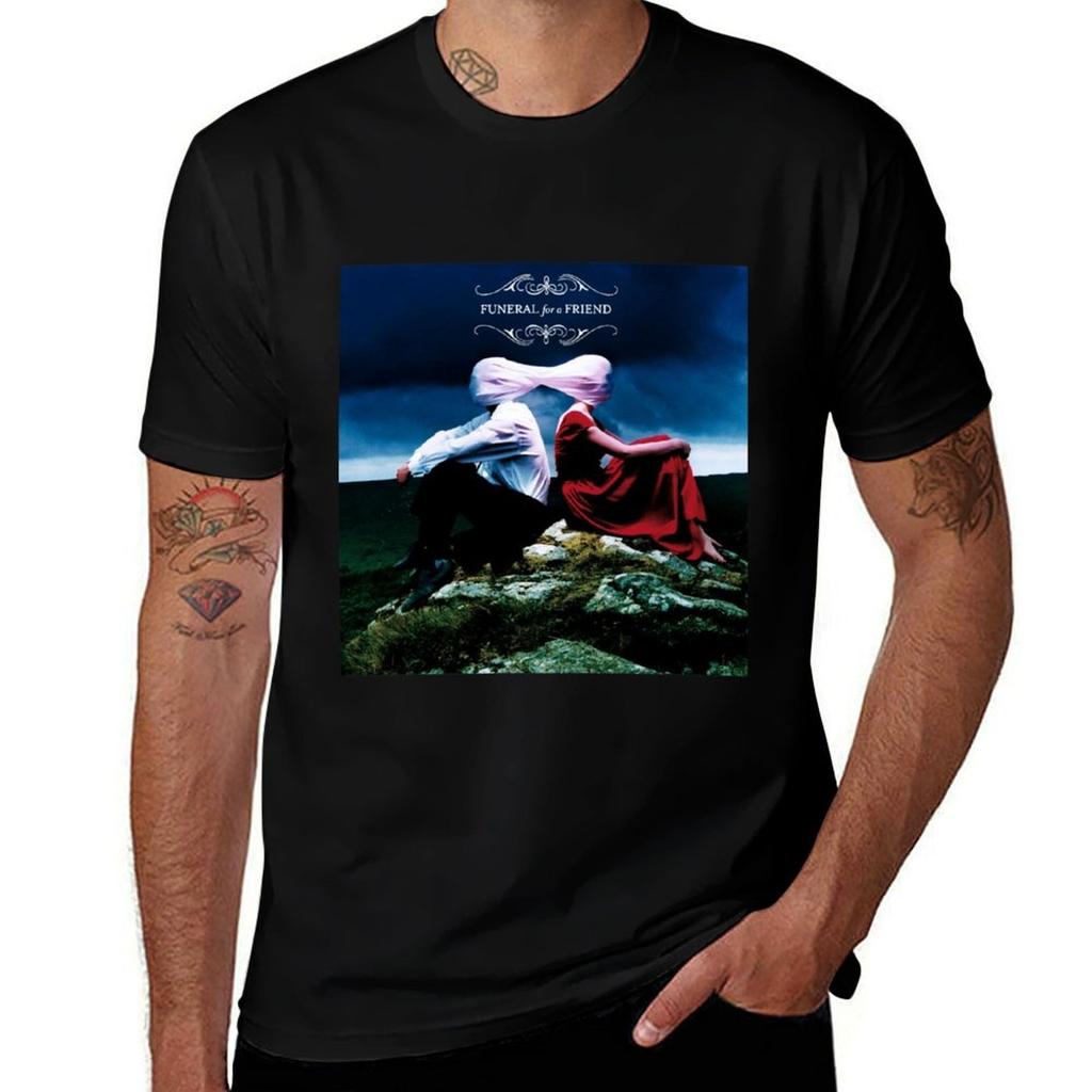 Funeral For A Friend Casually Dressed Deep In Conersation (Original 2) Tshirt Big Size Short Sleeve Casual Top