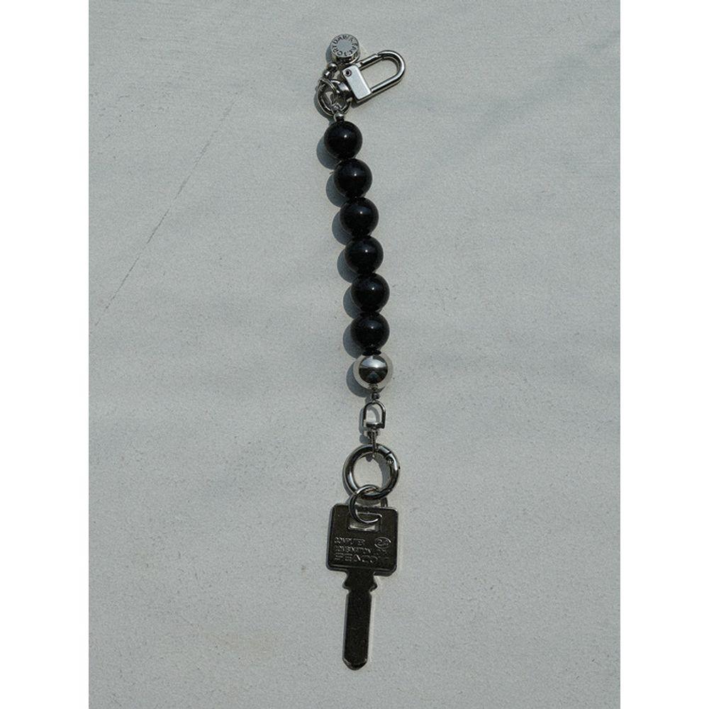 DAWN FACTORY BEAD KEYRING BLACK
