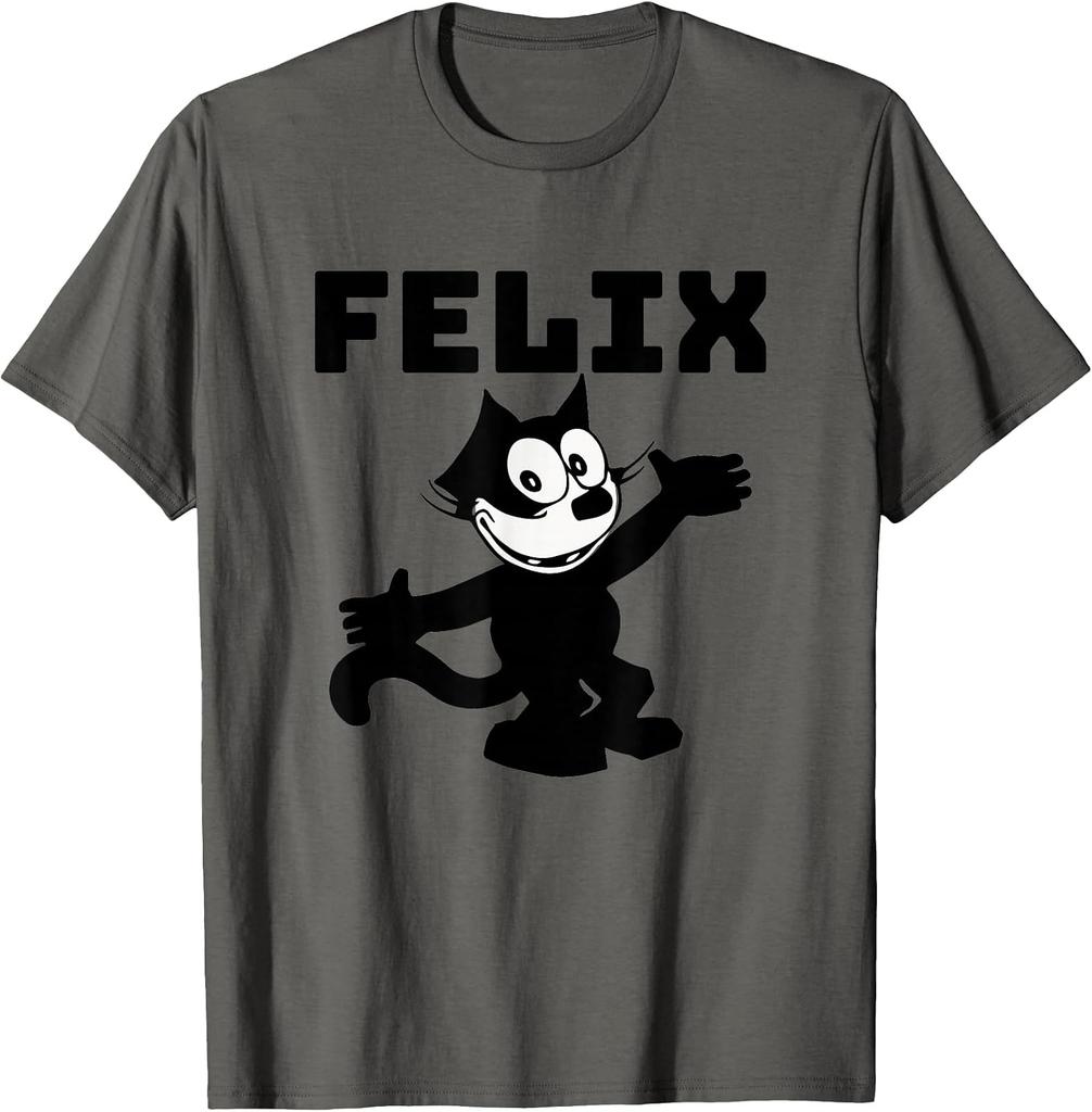 Vintage Cartoon Cat T-Shirt - Retro Felix-Inspired Design