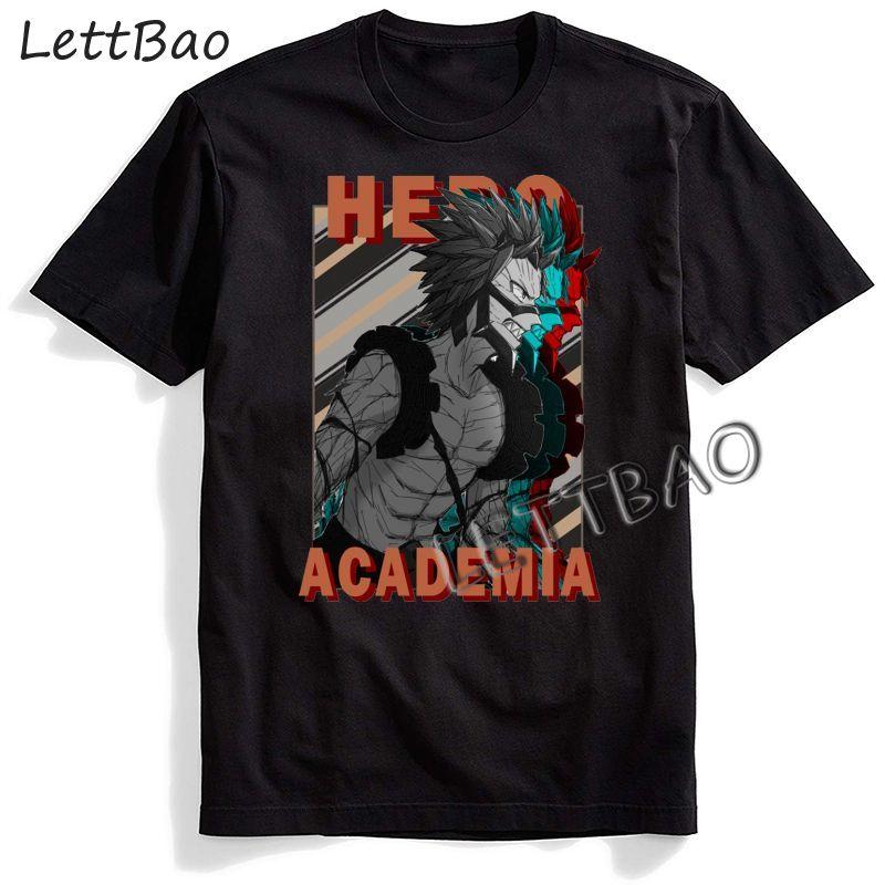 Harajuku Shirt Anime My Hero Academia My Boku Katsuki Bakugou O Neck T Shirt Casual Funny