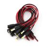 10PCS 12V CCTV Security Camera DC Male and Female Power Plug Cable Black and Red
