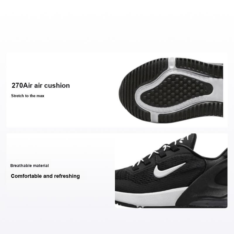 Nike Детские кроссовки Air Max 270 GO PS Черно-белые DV1969-002