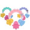 3Pcs Baby Bite Le Molar Silicone Dental Glue Teeth Extraction Toy Molar And Tooth Fixer Silicone Position Color Randomized