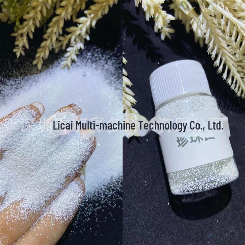 Блестящая пудра для ногтей 0,2 мм для самостоятельного нейл-арта с быстросохнущим клеем Crystal, маслом Quicksand и наполнителем Mahjong