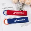 Nylon Lanyard Motorcycle Emblems Keychain Key Chain Ring For Honda CB1000 CB650F CBR250 CBR600RR CB650R Shadow PCX XADV CBR100RR EB1