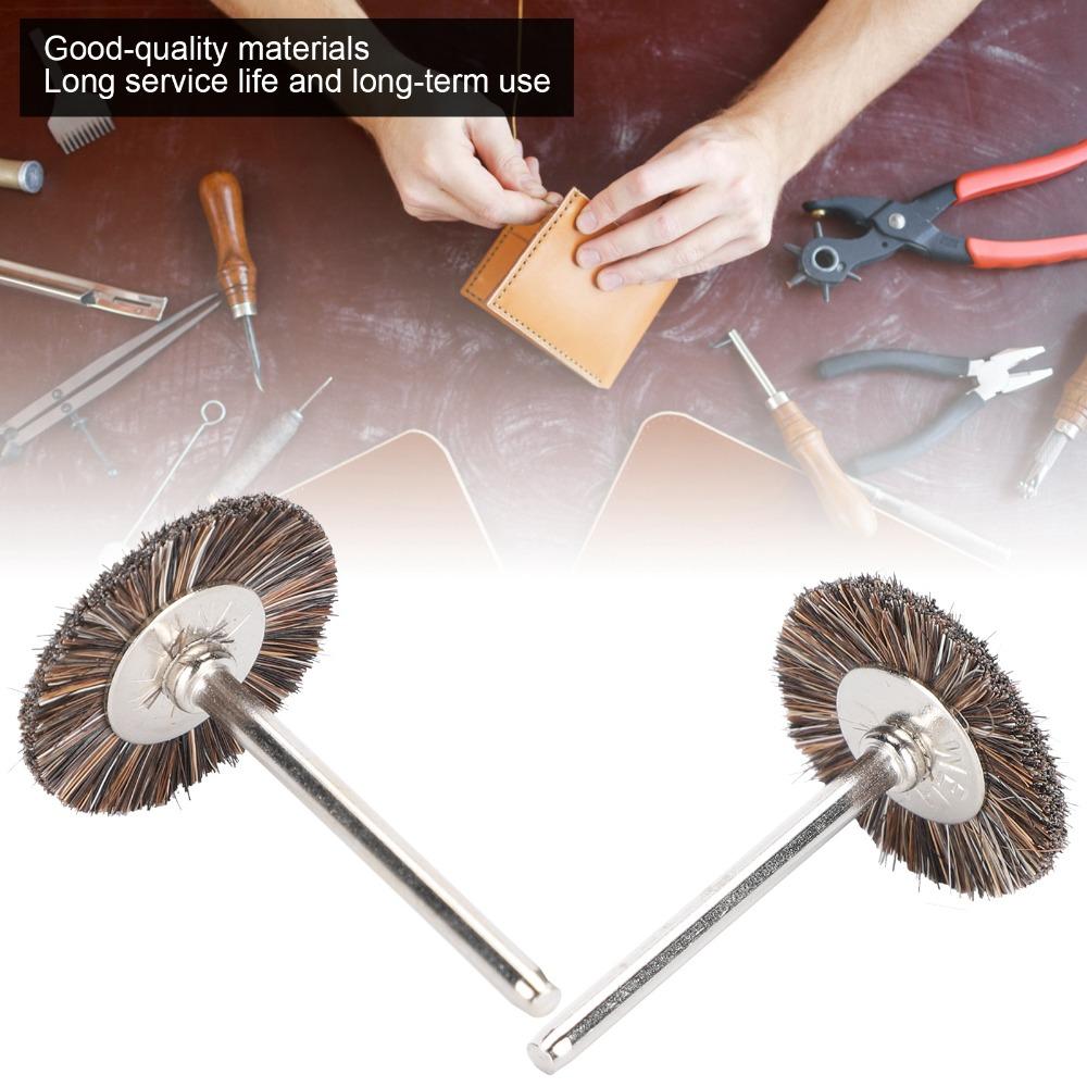 30pcs 25mm Wheel Diameter Brush Wheel Polishing Tool Paint Removal Wheel Brush  For Metal Polishing