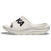 HOKA Ora Athletic Slide White Black Unisex Sneakers 1155154-WBLC