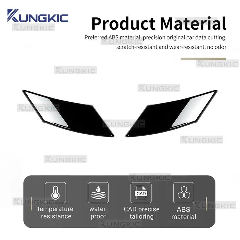 For Toyota RAV4 2026 2027 LHD RHD ABS Exterior Front A Pillar Cover Trim Sticker Overlay Decoration Car Exterior Accessories