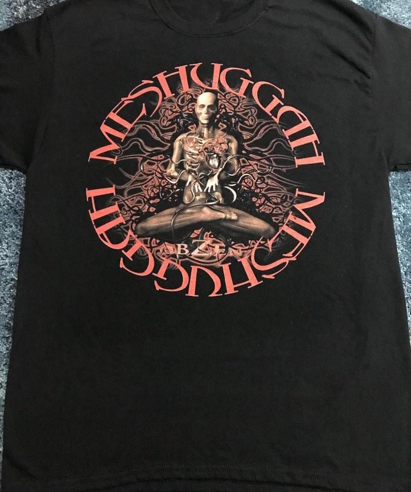 Meshuggah Obzen Redux Short Sleeve Black All Size Gift Shirt