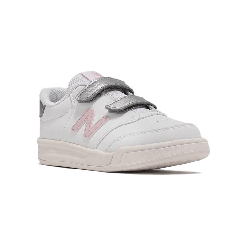 New Balance NB CT60 Низкие кроссовки для малышей Серебристо-бело-розовые Для младенцев и малышей IVCT60WP