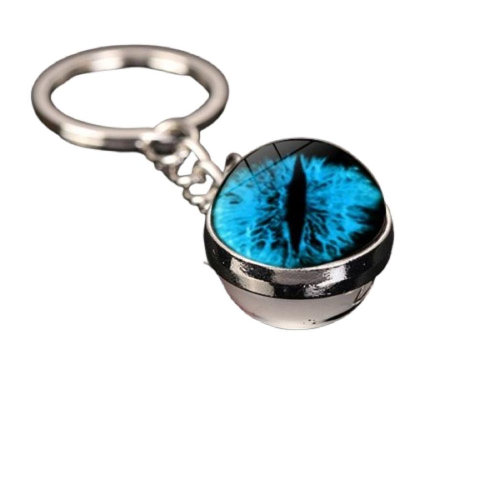 Брелок для ключей из драгоценного камня Time Glass с подвеской в виде глаза дьявола