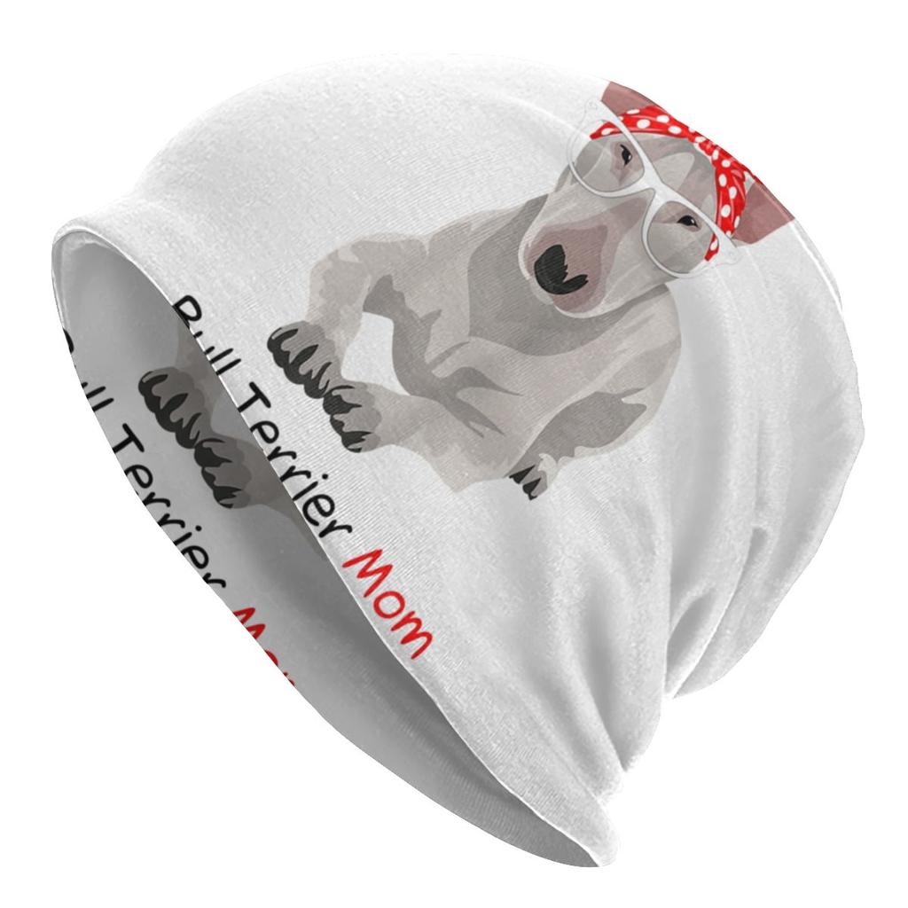 Английский бультерьер Skullies шапочки женские унисекс зимние теплые объемные шапочки шапка животное домашнее животное щенок вязаная шапка для лыж
