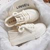 Women's Shoes White New Canvas Shoes Breathable Comfortable Platform Outdoor Casual Sports Shoes