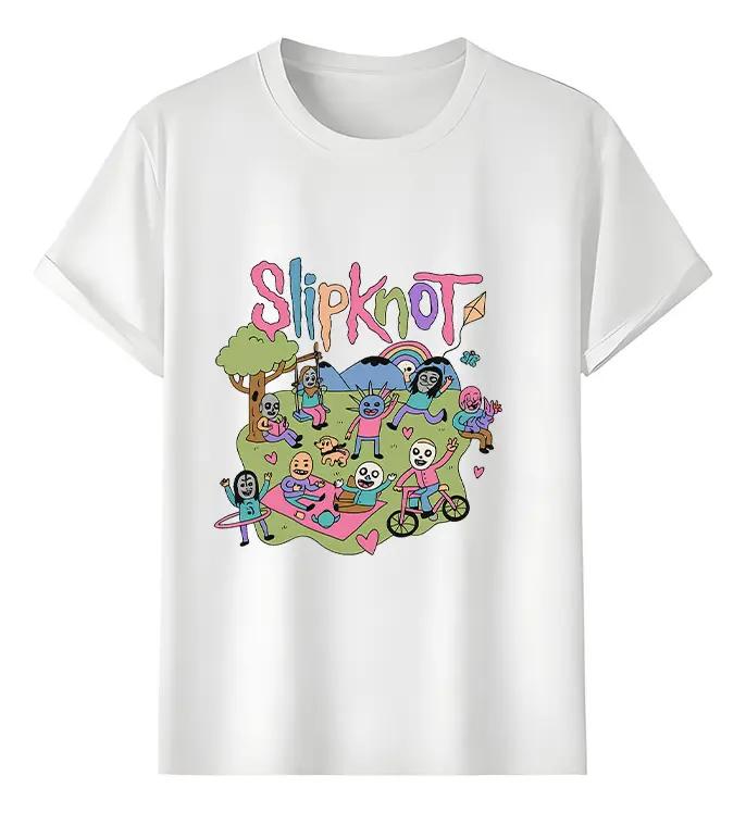 Tshirt Muscle Freaks Slipknot Estilo Picnic Band Camiseta