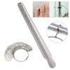 1/2pcs Metal Ring Sizer Guage Mandrel Finger Sizing Measure Stick Standard Tools Silicone Molds for Epoxy Resin