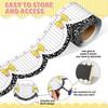 10M Pencil Bow Bulletin Board Border Trim Sticker Self-Adhesive Decorative Tape for Classroom Blackboard Office