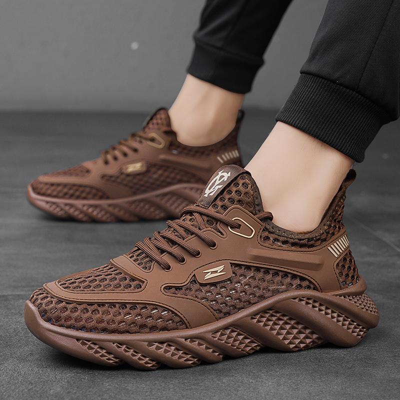 Fashion CYYTL Sneakers Breathable Summer Shoes For Men Mesh Casual Outdoor Running Tennis Luxury Platform Sports Hiking Designer Loafers