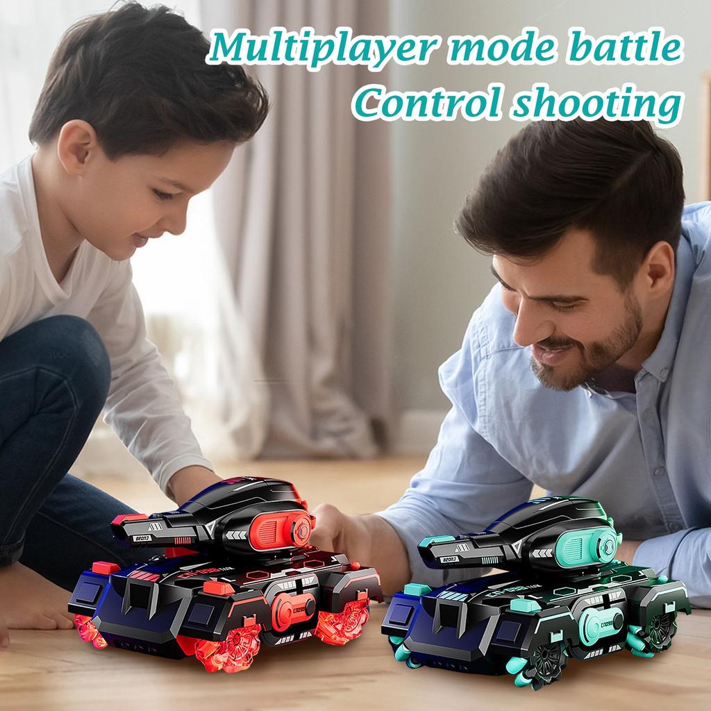 Пульт дистанционного управления Водяная бомба Танк Машина может чувствовать жесты Пульт дистанционного управления Автомобильные фары Мальчик Трюковая Машина Детские Игрушки