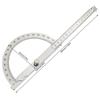 Angle Ruler Single Arm Stainless Steel Angle Gauge 180 Degree Adjustable Semicircular Indexing Gauge Protractor Angle Ruler