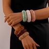 Богемный нерегулярный широкий браслет смазывание ретро кольцо на руку темперамент акриловый браслет леди девушки