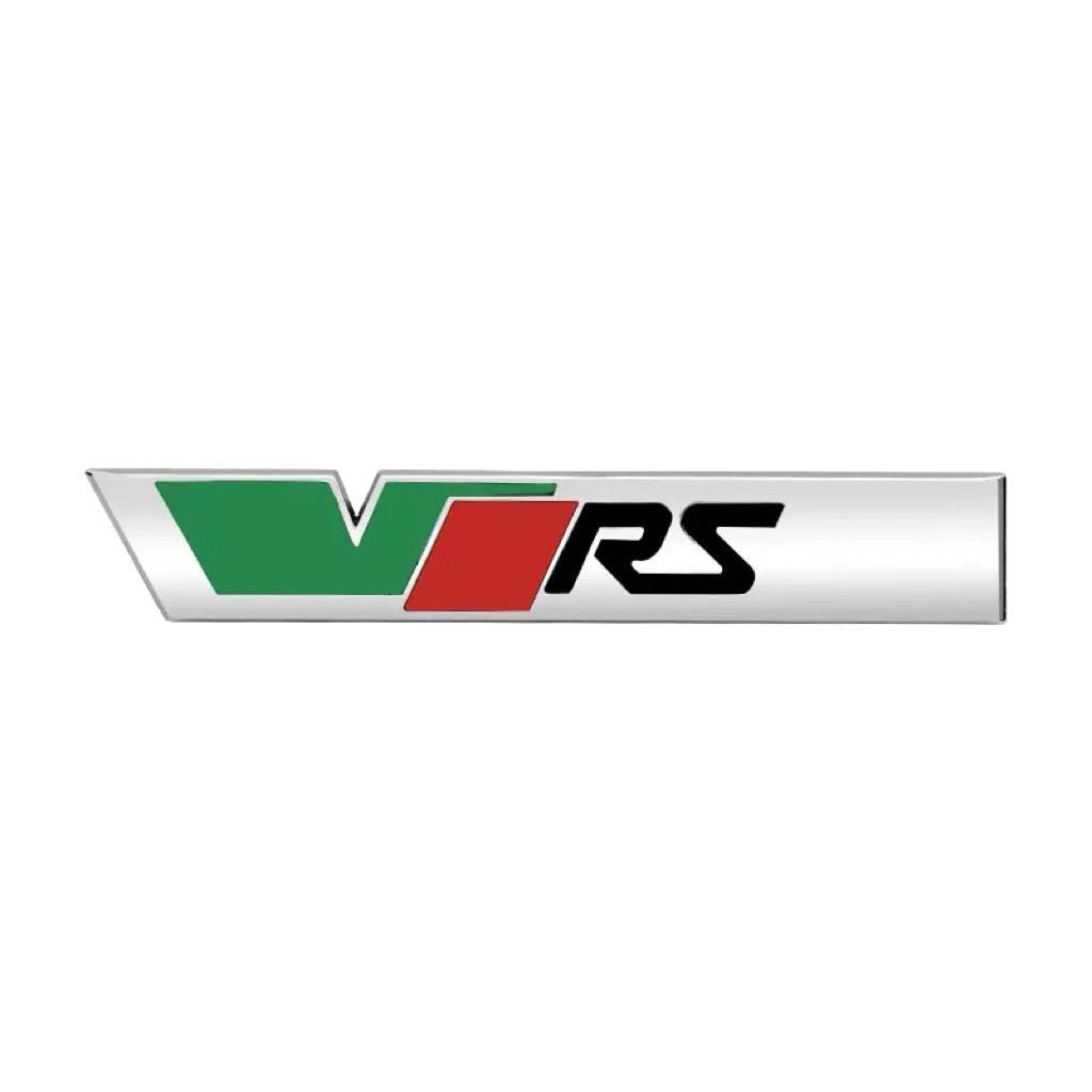 Логотипы автомобилей Volkswagen Skoda RS: Персонализированные металлические и декоративные наклейки на кузов для Octavia, Fabia